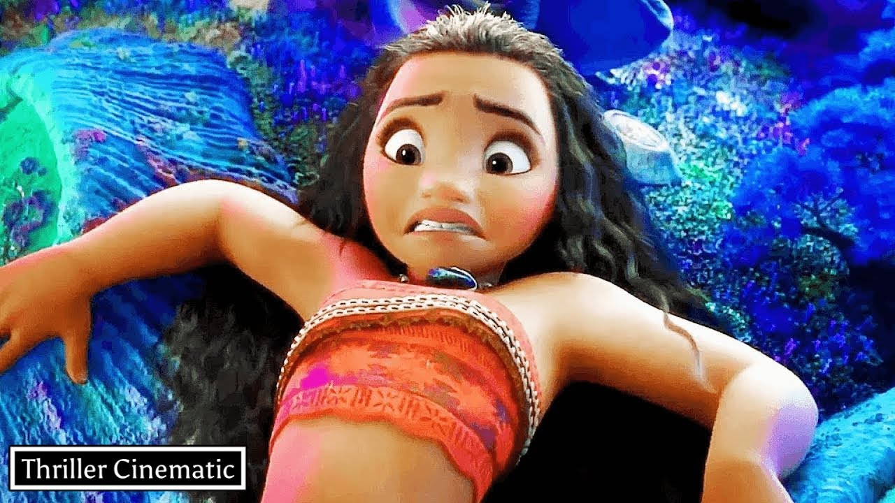 Moana in the Realm of Monsters | Moana (2016) |HD Official Movie Scene