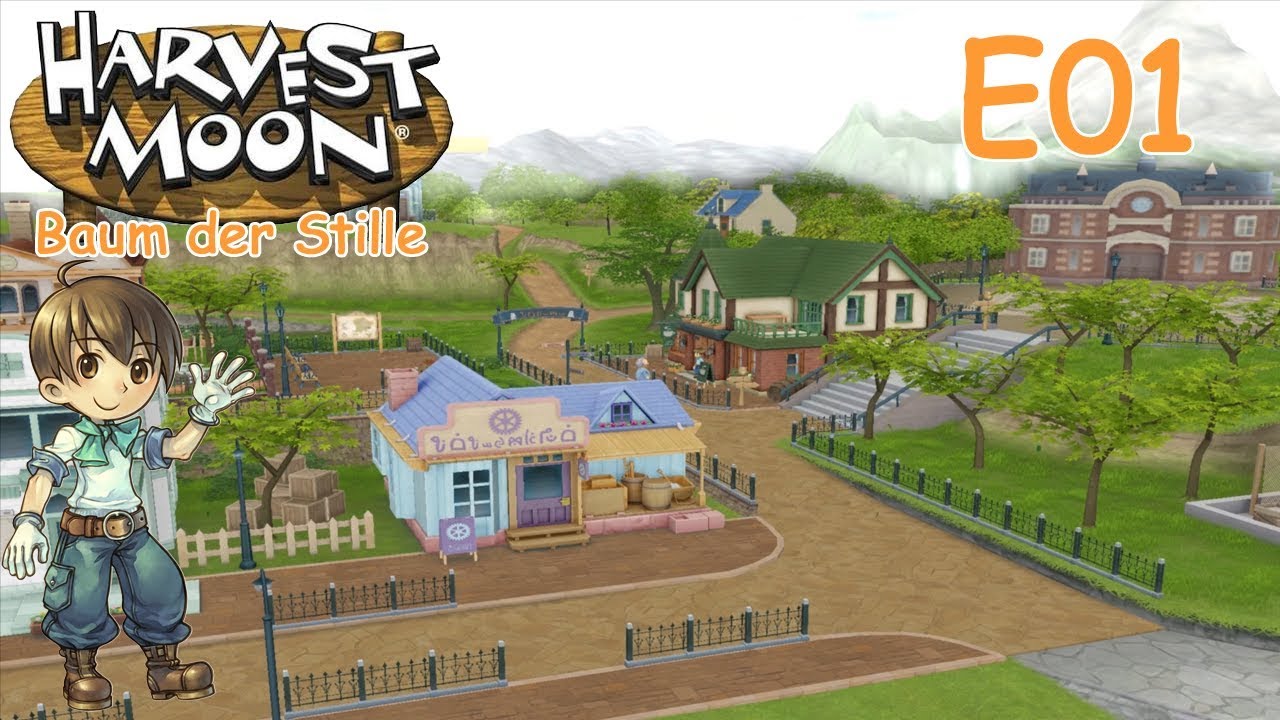Harvest Moon Baum Der Stille Geschenke [Wii] Harvest Moon - Baum der Stille: E01 - Willkommen in Waffelstadt