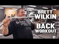 BRETT WILKIN - BACK WORKOUT