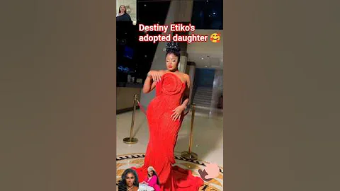 Destiny Etiko's adopted daughter Eucharia dazzle fans with her weekend fashion vibes