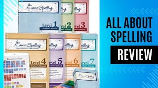 How We Use All About Spelling (B&W) | Secular Homeschool Curriculum Flip-through and Review