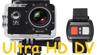 Экшн камера Ultra HD DV | Обзор, настройка, видео во всех режимах и краш тест!