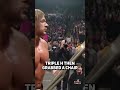 Triple H Attempts To Attack A Young Fan