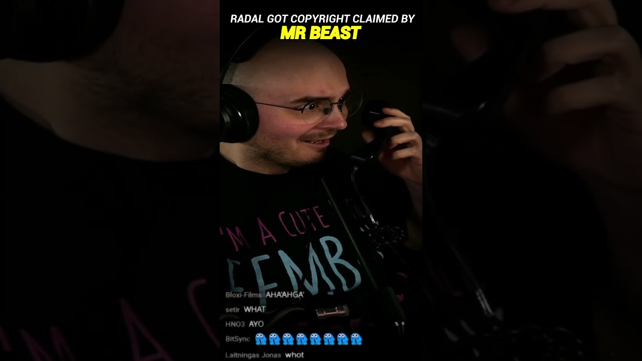 MrBeast copyright claimed RADALS video... #radal #mrbeast #funnystream #dankmemes