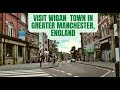 Visiting wigan town in greater manchester england fairy glen forest area