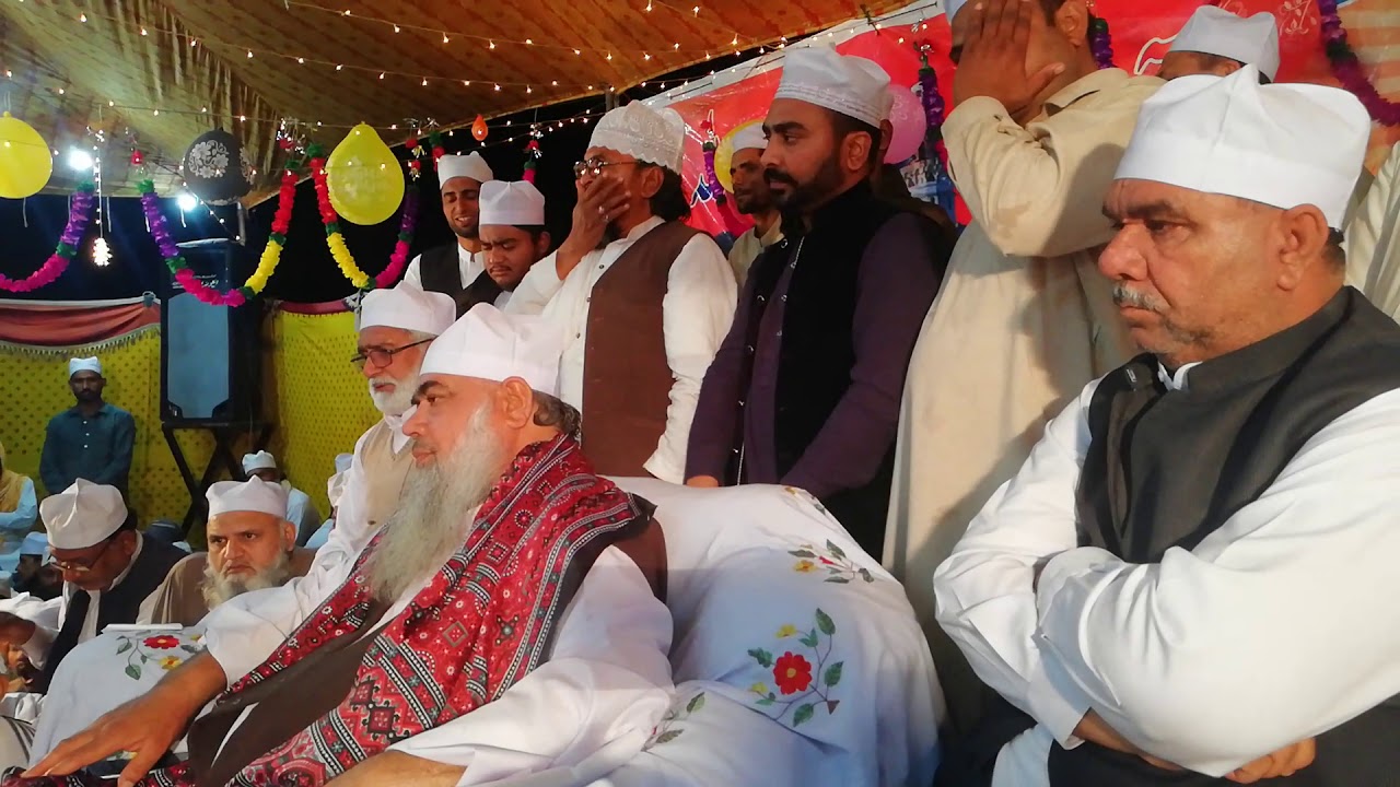 Hazrat Khwaja Mehboob Elahi Shab. At  Khanewal 06 March 2018