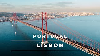 Lisbon, Portugal in 4k 🇵🇹| The capital city of Portugal explored from above