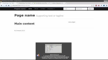 Zend Framework 2.1 tutorial 5: ViewModel basics