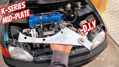 D.I.Y. - Making a K-series Mid Plate for a EG Civic!
