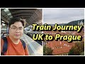 Train journey from UK to Prague, Czech Republic 🇬🇧🇨🇿