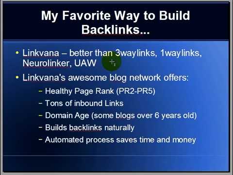 One Way Link Building Advice Backlink Video Tutorial