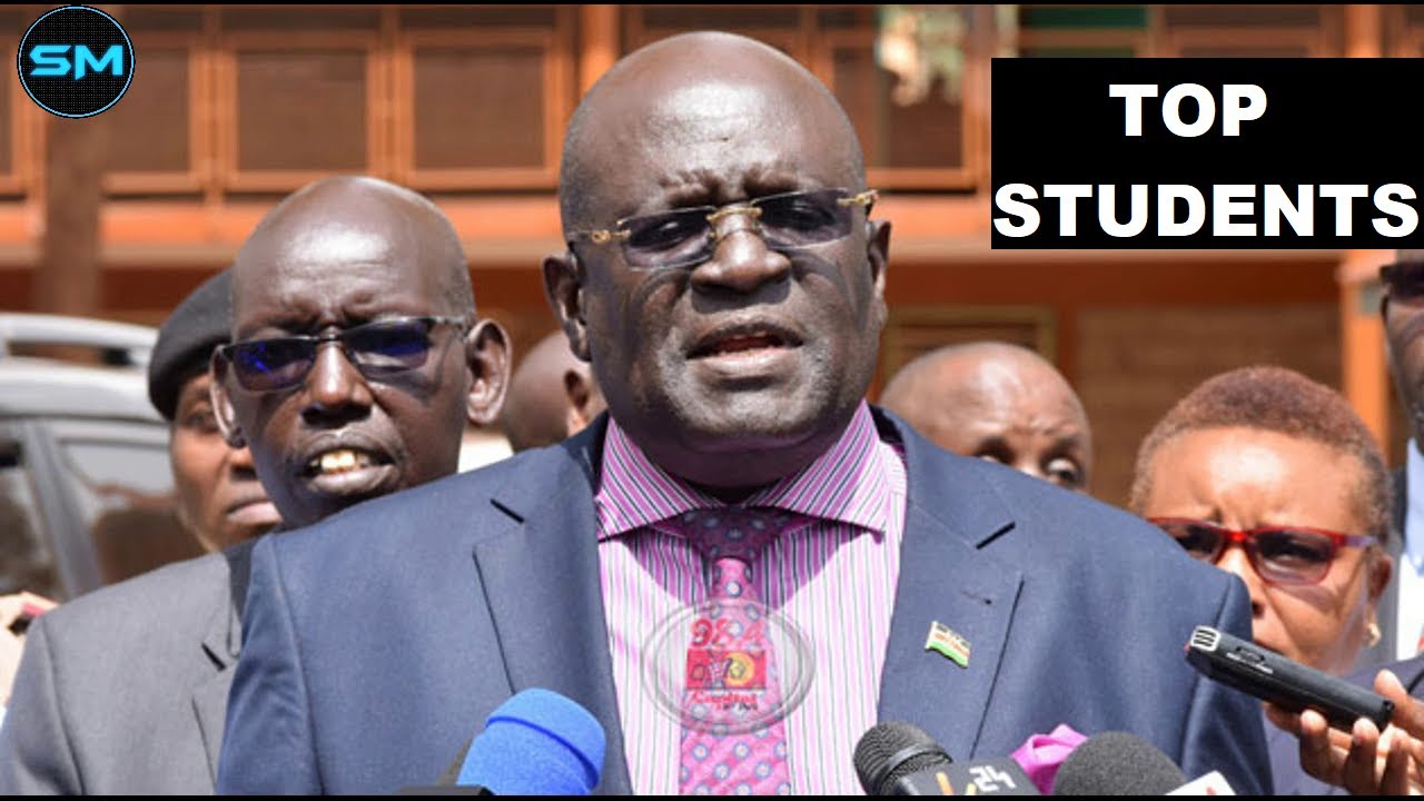Top Students on KCPE Results 2020/2021 Cs Magoha Releases the Results Mumo Faith YouTube