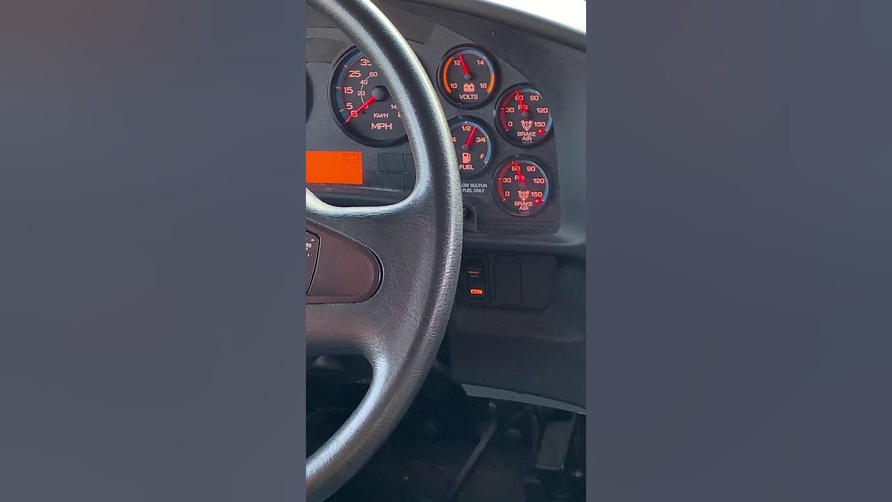 CDL air brake test for school bus 2021 YouTube