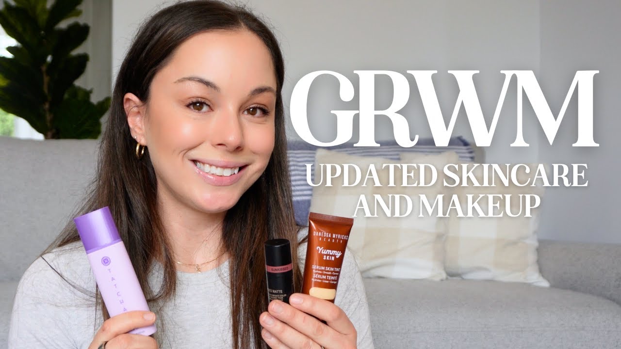 MY EVERYDAY (UPDATED) SKINCARE AND MAKEUP ROUTINE! GET READY WITH ME ...