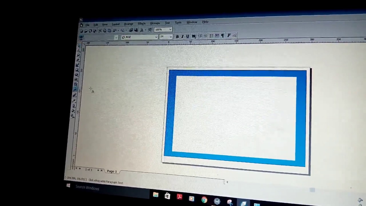 How To Design A Certificate Using Corel Draw