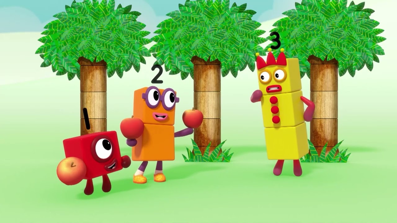 تعلم العد | @مكعبات الأرقام | عرض خاص بمناسبة عيد الحب في أرض الأرقام