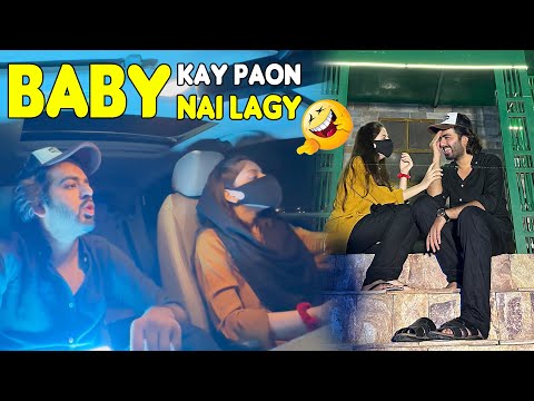 Teaching My Baby How To Drive 🚘 | Baby Kay Paon Nai Lagy || Adeel Murtaza