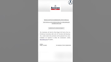 WBCS Prelims 2023 Exam Date Release | WBCS Preliminary exam 2023 | #wbcs #wbcsprelims2023 #shorts