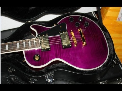 unboxing-chibson-les-paul-custom---chinese-copy-first-play