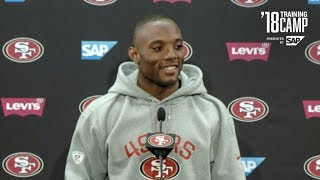 Matt Breida Excited about Being a 1-2 Punch with Jerick McKinnon