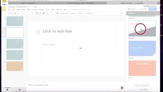 Google Slides - Choosing a Theme
