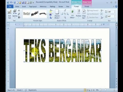 Video: Cara Membungkus Teks Di Word