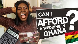 ⚠️WARNING! This Is How Much A Wedding In Ghana Will Cost You