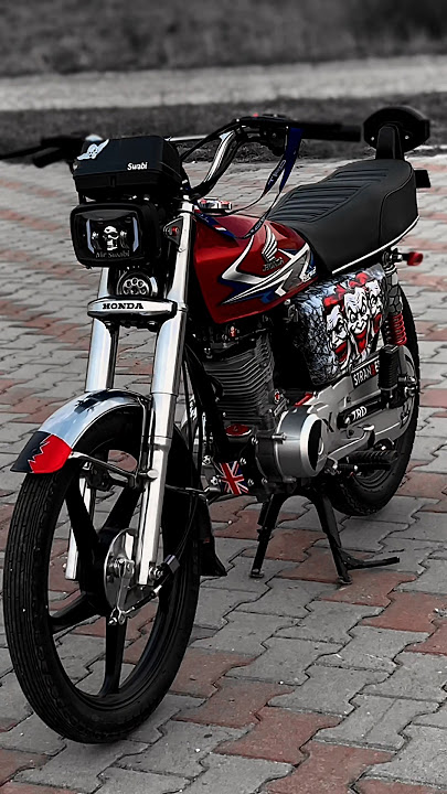 HONDA | CG125 2020 MODEL | FUL MODIFIED ☠️ #shorts #short #trending