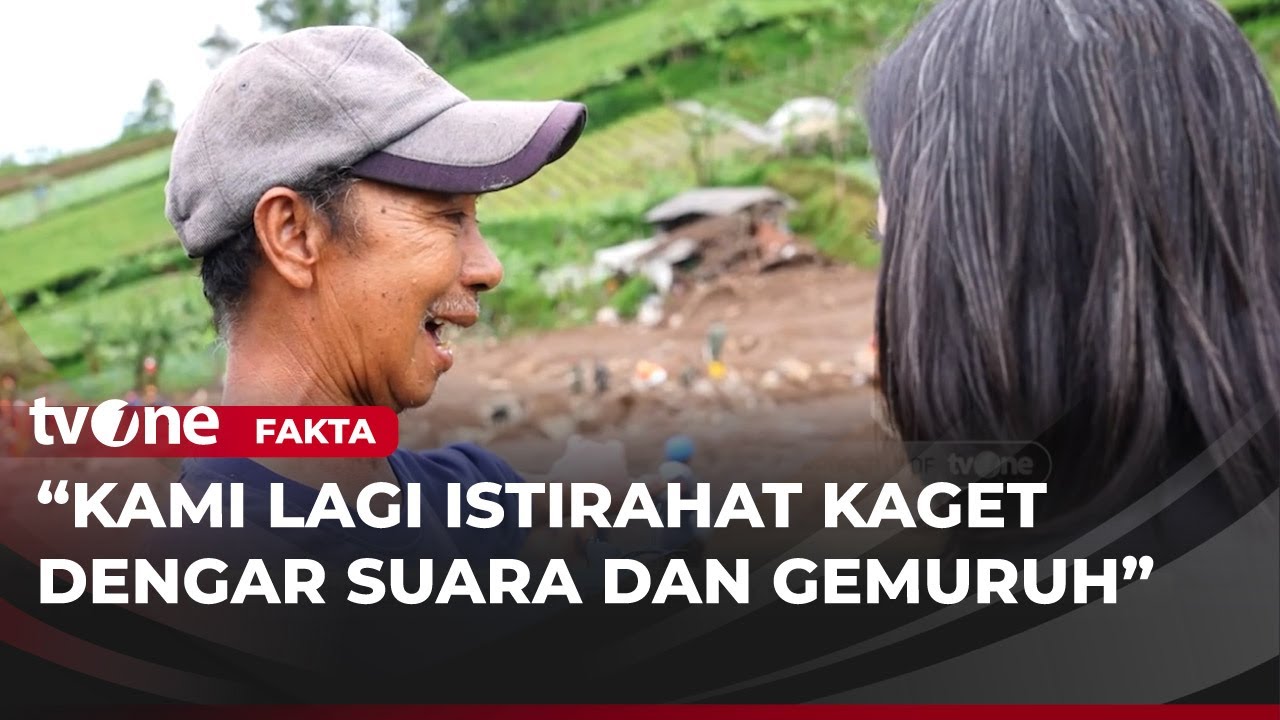 Cerita Korban Longsor Cisarua Kehilangan 19 Lebih Anggota Keluarga | Fakta tvOne