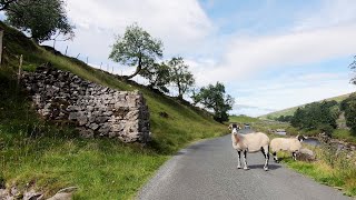 Motorcycle ride through the Yorkshire Dales  Grassington to Kettlewell to Hawes
