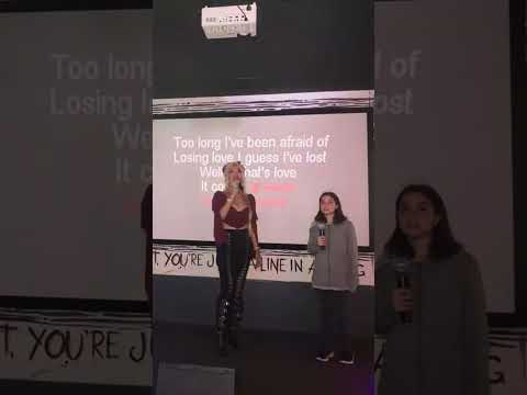 Defying gravity karaoke