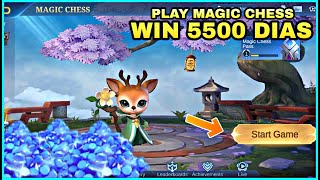 PLAY MAGIC CHESS WIN 5500 DIAMOND | MOBILE LEGENDS screenshot 5