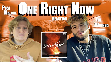 Post Malone, The Weeknd - One Right Now | REACTION/REVIEW