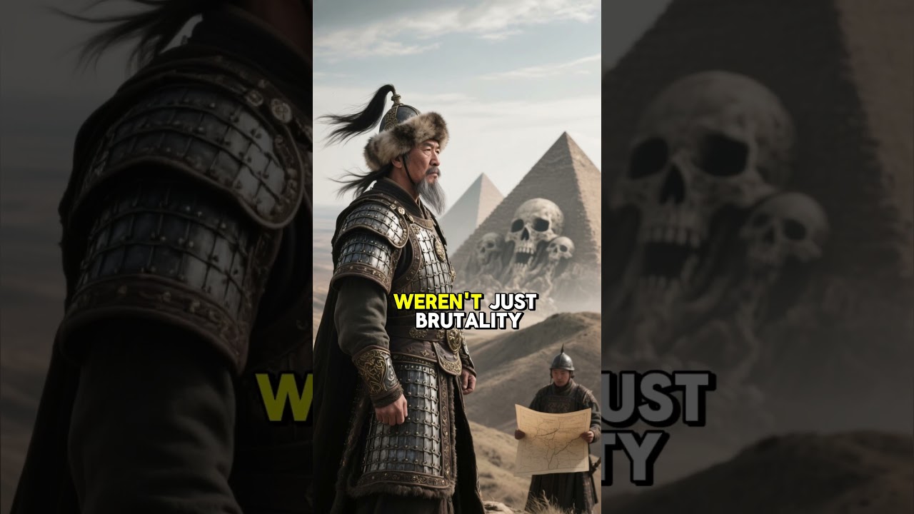 Genghis Khan's Terrifying Psychological Warfare Tactics