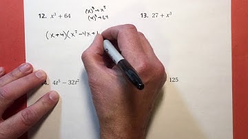 6-4 Factoring Polynomials problems #10-15