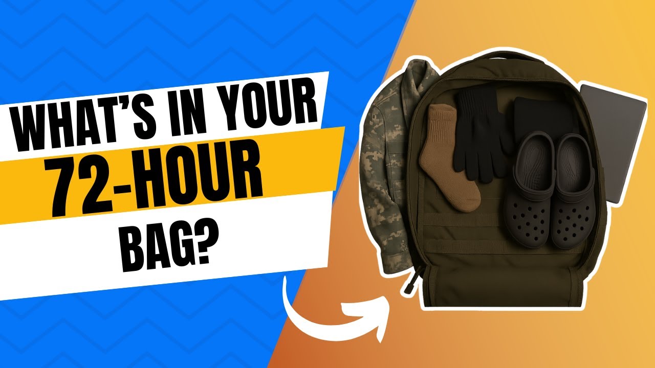 U S Air Force 72 Hour Bag Essentials Pack Like a Pro ️🎒 - YouTube