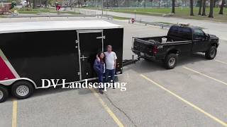 We installed a Peg board in our Enclosed Trailer to have more storage space and organization