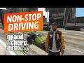 Non-Stop Driving in GTA 5 🚗🔥