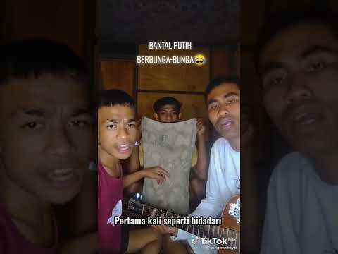 BANTAL PUTIH BERBUNGA BUNGA 🤣