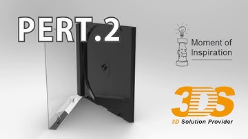 【MoI3d】CD case modeling - Timelapse PART.2