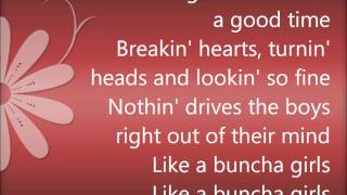 A Buncha Girls - Frankie Ballard (with lyrics)