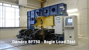 Bogie Load Test Dendro Lift BFT50 Trailer