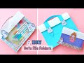 DIY Cute File Folder | Handmade Paper File Folder | School Supplies | Paper Craft Idea