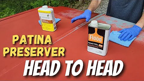 How to Protect Patina // Linseed Oil vs Flood #patina #vintagecars #ratrod #hardheadgarage #hotrod