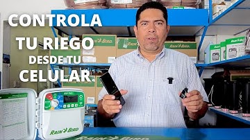 ¡Controla tu riego desde tu celular!