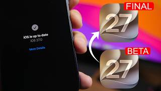 How to Update from iOS 27 BETA to iOS 27 FINAL !