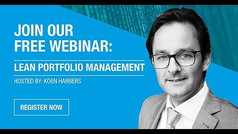 Webinar: Lean Portfolio Management | Gladwell Group