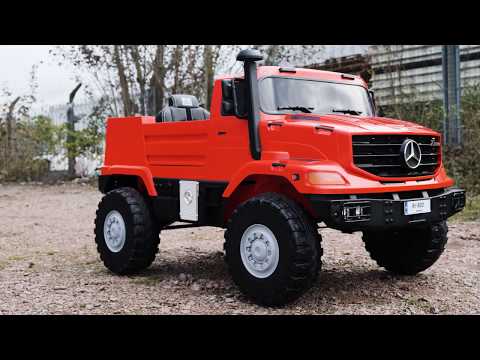 mercedes-2wd-2-seater-kids-electric-ride-on-zetros-kids-truck---24v-kids-electric-cars---riiroo.com