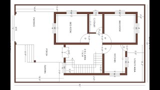 30x50 house plan | 30x50 home design | 30x50 ghar ka naksha | 1500 sq.feet house design | vastu | ||