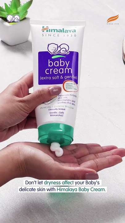 Keep your baby’s skin soft and nourished with Himalaya Baby Cream!